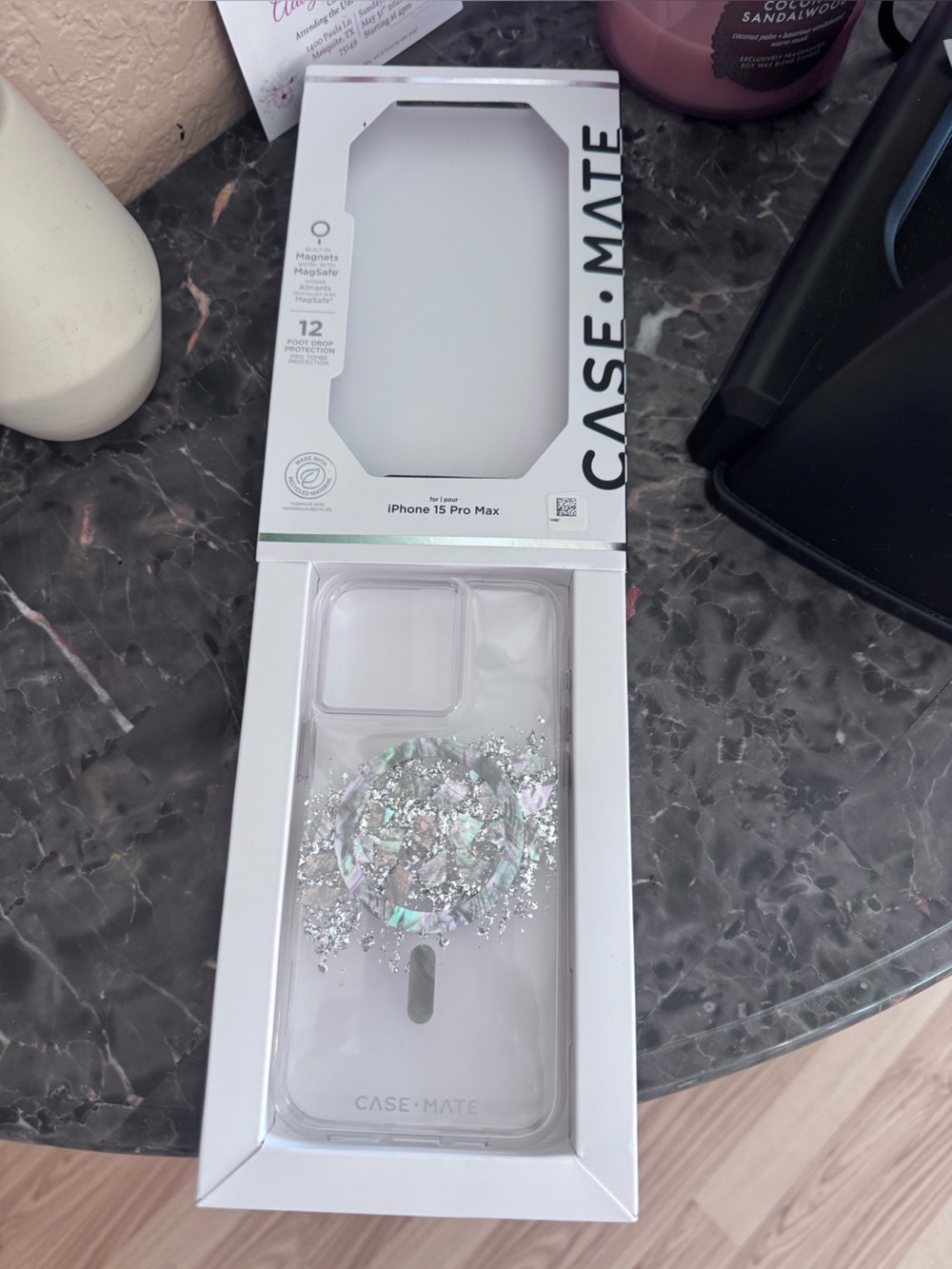 ✨Case Mate iPhone 15 Pro 
      Max Touch of Pearls✨ - Picture 8 of 13
